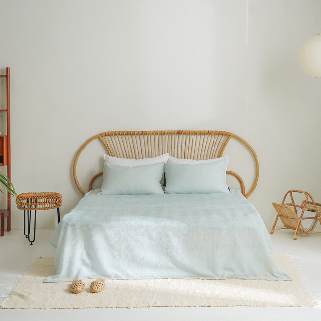 노컨셉 홀리데이 시어서커 여름 홑이불 침구세트