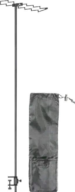 ISE MOUNT 小島嶼山 迷你桌面燈架組 100cm 414g, 橋樑款 灰色, 1個