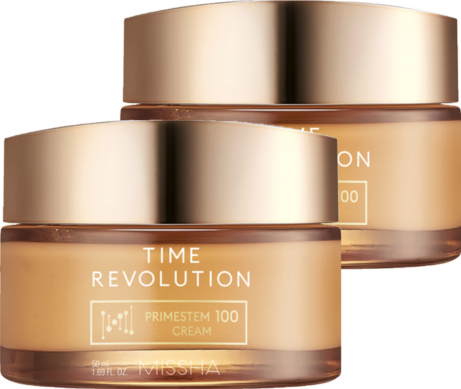 미샤 타임 레볼루션 프라임스템100 크림, 50ml, 2개
