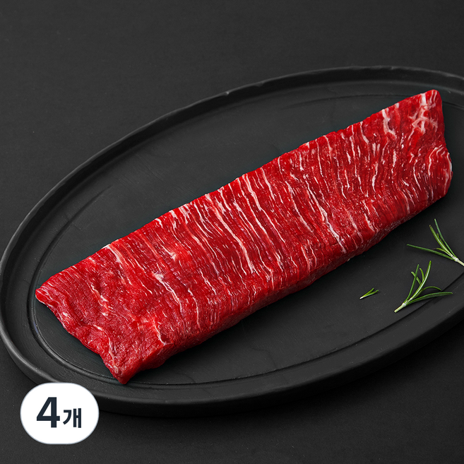 푸드랩플러스 호주산 곡물비육 양지 국거리용 (냉장), 300g, 4개