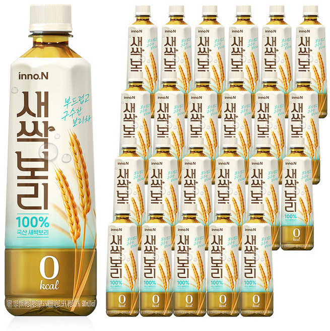 innoN 10일의 발아차 새싹보리, 500ml, 24개