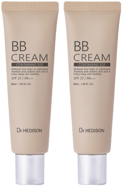 닥터헤디슨 블레미쉬 밤 BB크림 SPF37 PA++, 50ml, 2개