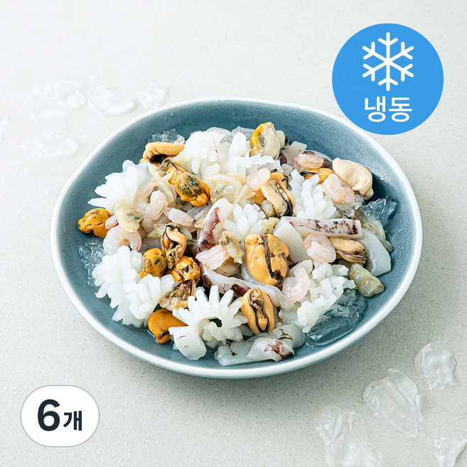 바이오션 해물 모둠 (냉동), 6개, 500g