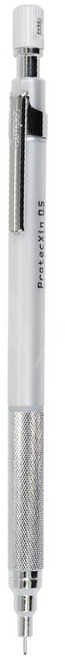 KOKUYO 國譽 ProtecXin自動鉛筆 金屬銀, 0.5mm, 1支
