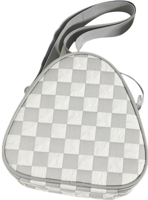 KODACHIEF 휴대용 울트라 카메라 가방 라지 19 x 9.5 x 19 cm, 1 그레이체크, 1개