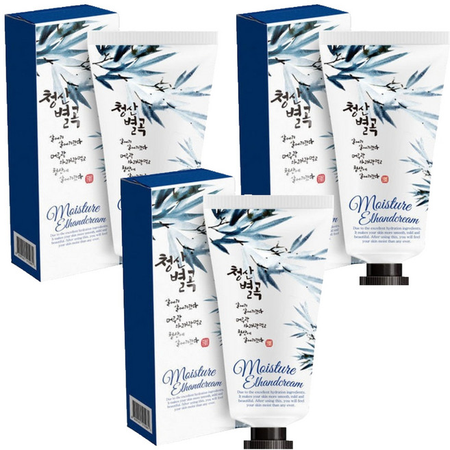 이엘 대나무 핸드크림, 100ml, 3개