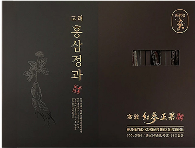 振興高麗人蔘 高麗紅蔘正果, 300g, 1盒