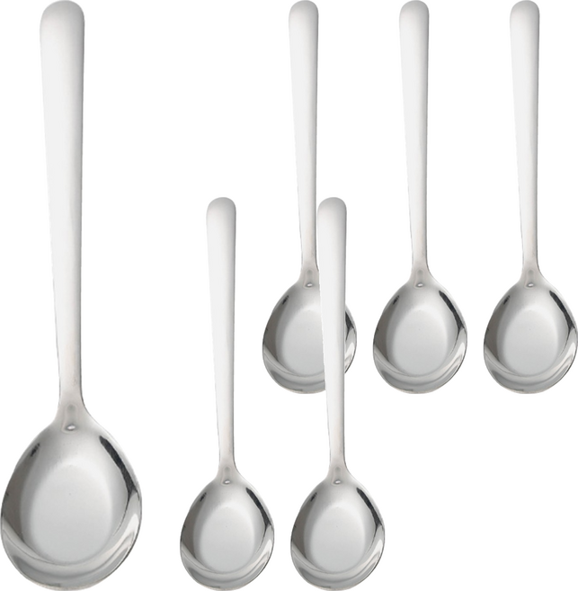 生活King 水滴中台匙 18.5 x 3.9cm, 6支