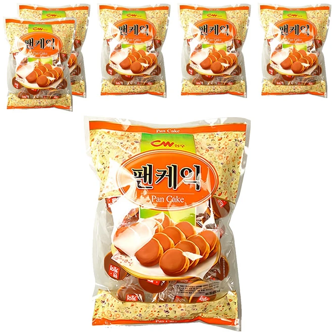 청우식품 팬케익, 6개, 350g - 쿠팡