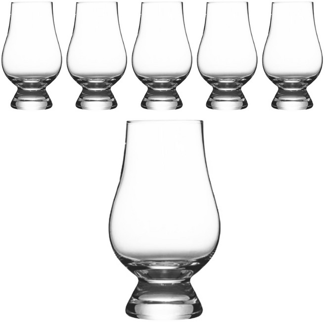 애스크제이 파인 위스키 테이스팅 글라스 173ml, 6개