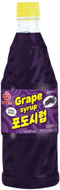 오쉐프 포도시럽, 1개, 1kg
