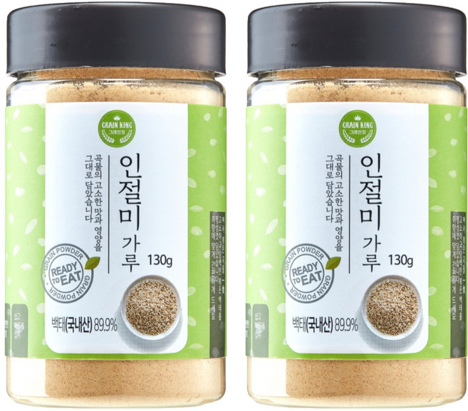 그레인킹 두리두리 인절미 가루, 2개, 130g