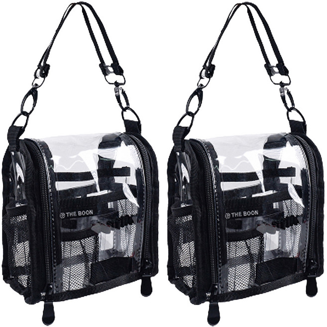 더분 현장가방 CB-16, 클리어, 2개