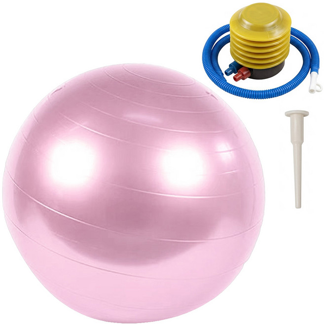 디어모모 홈트 홈짐 필라테스 요가 짐볼, 핑크