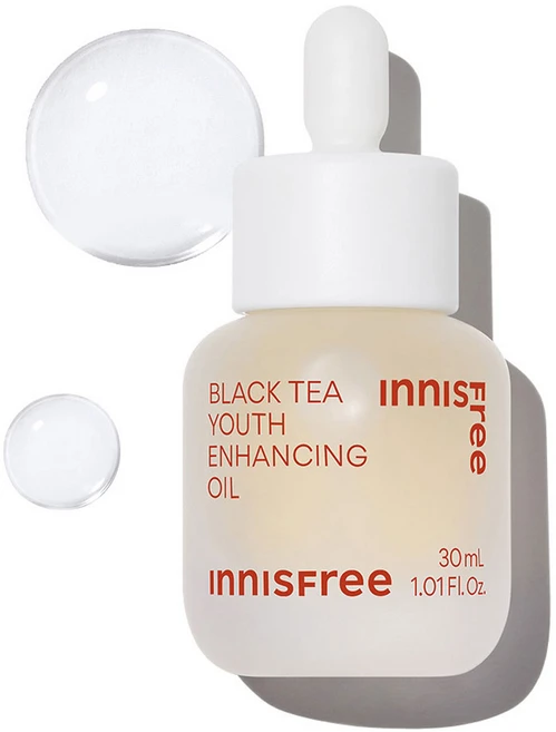 이니스프리 New 블랙티 유스 인핸싱 오일, 30ml, 1개 - 쿠팡