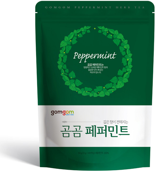 곰곰 페퍼민트, 1.5g, 100개입, 1개