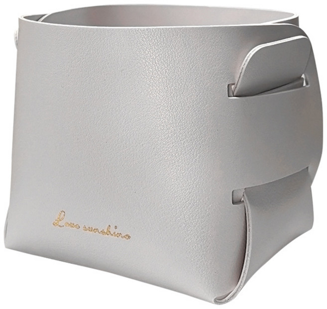 제이앤에이 북유럽 데스크 정리 수납 필통, 그레이, 1개