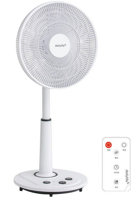 델라이프 5엽 써큘레이터형 초미풍 리모컨 발터치 선풍기 35cm, DF-S14FT