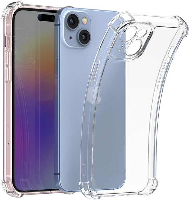 굿밸류 크리스탈 에어 젤리 쿠션 휴대폰 케이스