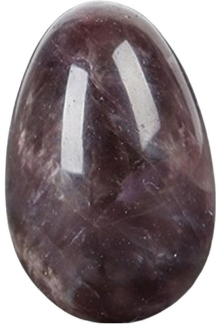 문구담 에그 클리어쿼츠 명상용 파워 힐링 스톤, 마음 안정, 1개