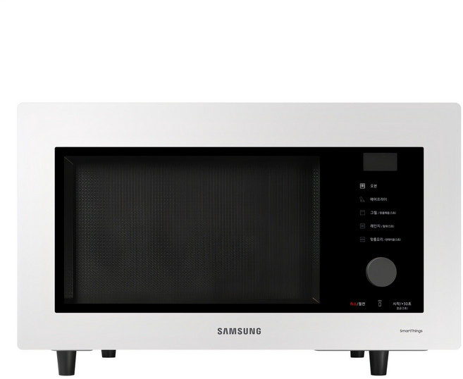 삼성전자 비스포크 큐커 스마트 전기오븐 글램 화이트 32L 방문설치, MC32B7388LE