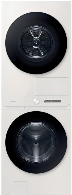 삼성전자 BESPOKE 그랑데 AI 원바디 Top Fit WF2420HCEEC 세탁기 24kg + 건조기 20kg 방문설치, 그레이지