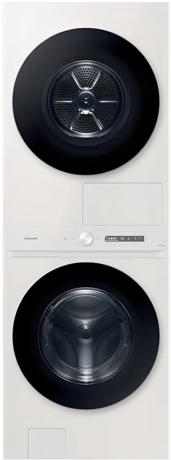 [10% 환급가전] 삼성전자 BESPOKE 그랑데 AI 원바디 Top Fit WF2420HCEEC 세탁기 24kg + 건조기 20kg 방문설치, 그레이지