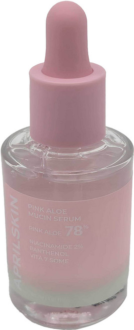 APRILSKIN 粉紅蘆薈黏蛋白精華液, 30ml, 1個