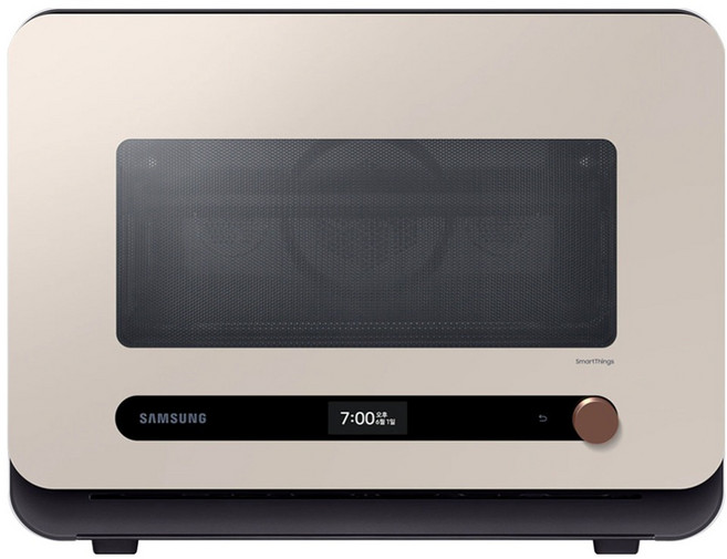 삼성전자 BESPOKE 큐커 멀티 오븐 터치 다이얼식 22L 글램 베이지 방문설치, MO22A7797CF2