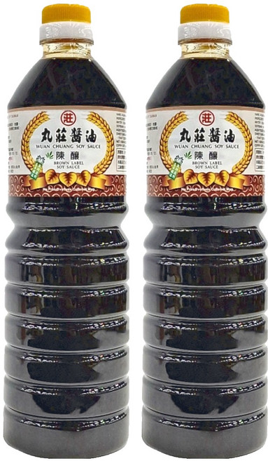 丸莊醬油 陳釀醬油, 1L, 2瓶