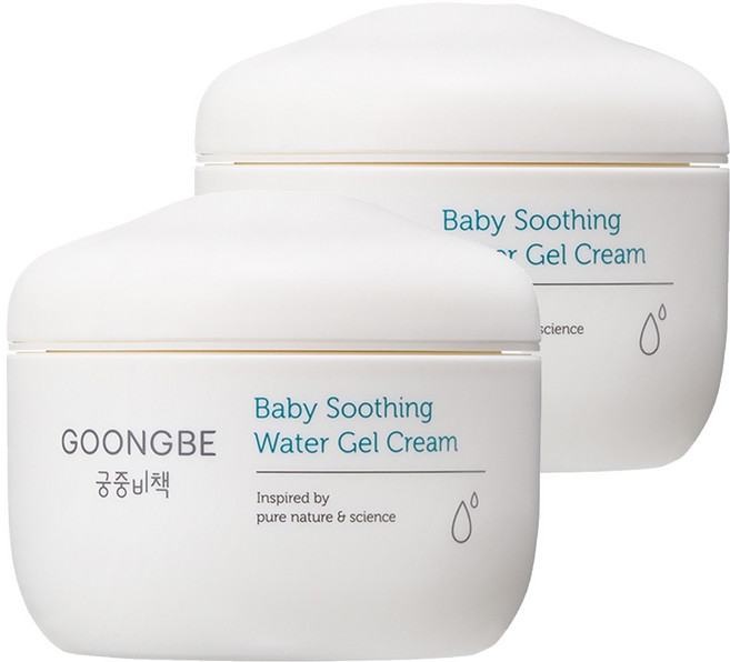 궁중비책 베이비 수딩 워터젤 크림, 100ml, 2개