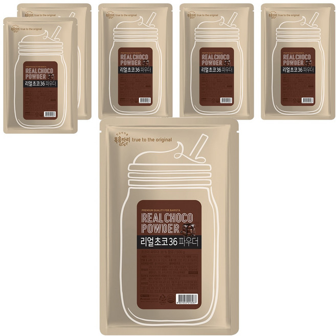 복음자리 리얼초코 36 파우더, 500g, 6개, 1개입