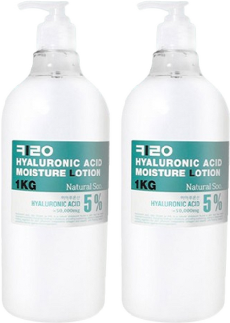 키로코스 히아루론산 모이스춰 로션, 1kg, 2개