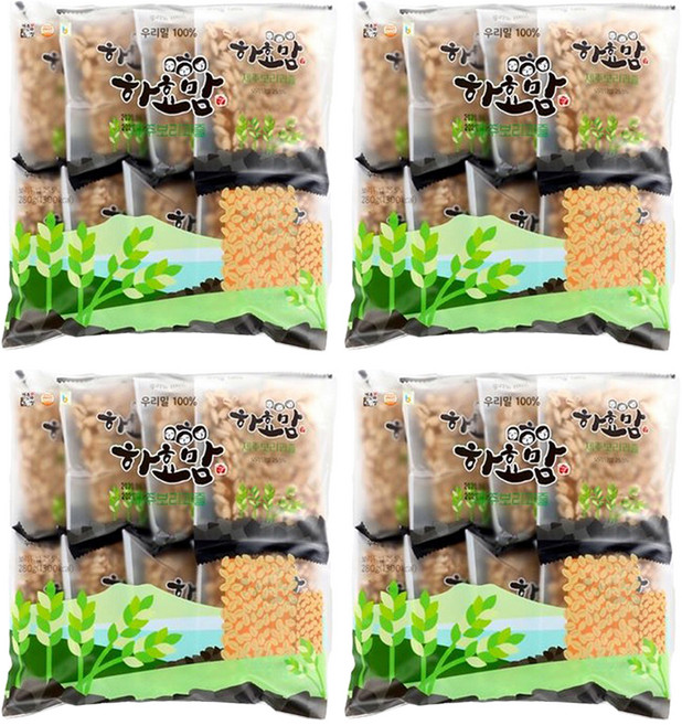 하효맘 제주 보리과즐 8p, 4개, 256g
