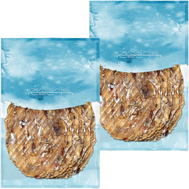 진솔한식탁 두꺼운 프리미엄 쥐포, 200g, 2개