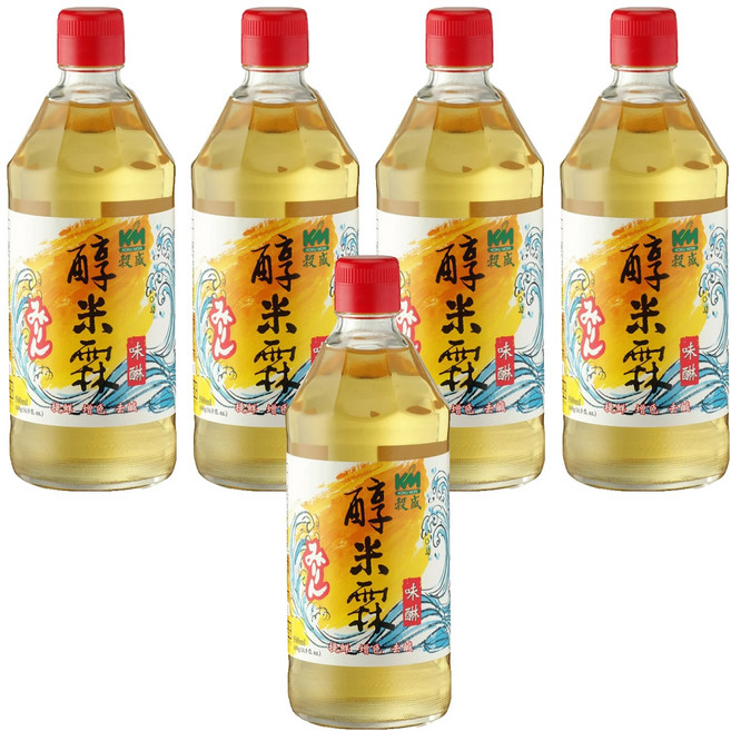 KOKUMORI 穀盛 醇米霖, 500ml, 5瓶