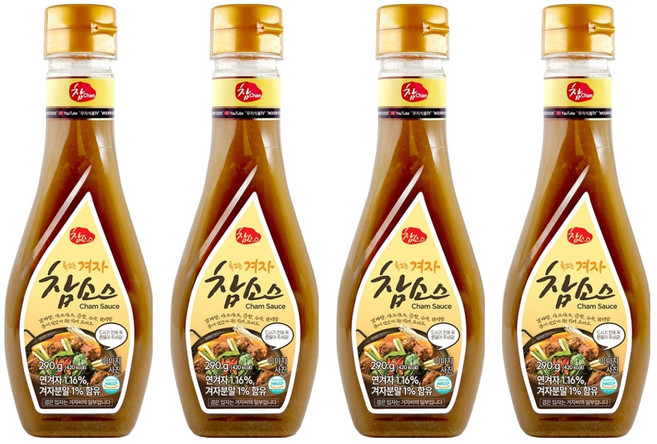 참 겨자 참소스, 290g, 4개