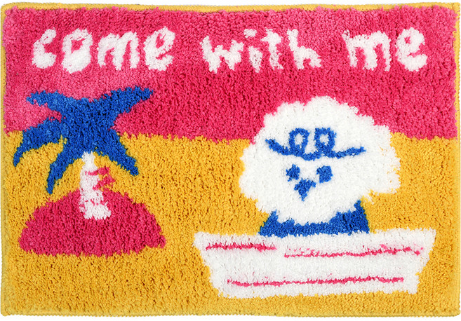 Dailylike 設計款地墊, 02 Come With Me