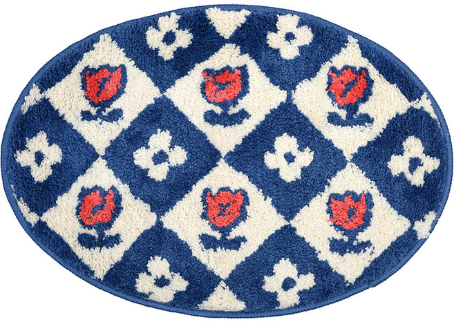 데일리라이크 디자인 발매트, 마이 버디 타원 01 Vintage flower