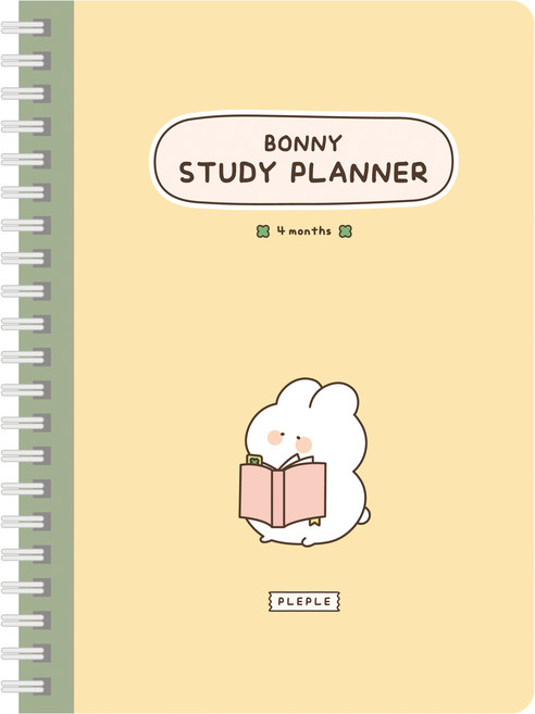 플레플레 보니 4개월 스터디플래너, 1 행운 옐로우, 1개
