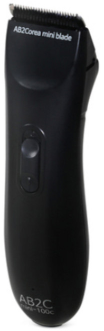 에이비투씨 반려동물 미니 부분미용 방수 이발기 A-MINI-100C, 블랙, 1개