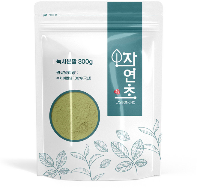 자연초 녹차분말, 300g, 1개, 1개입