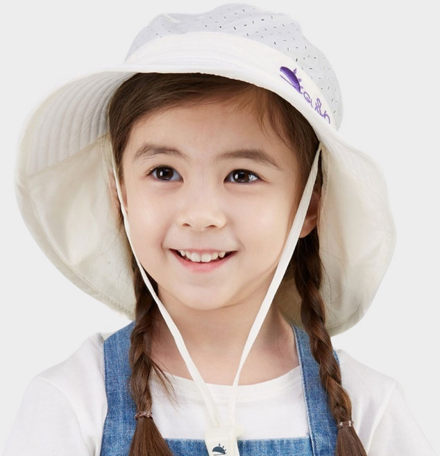 썬글레이드 유아동 자외선차단 플랩캡+버킷햇 캠핑모자