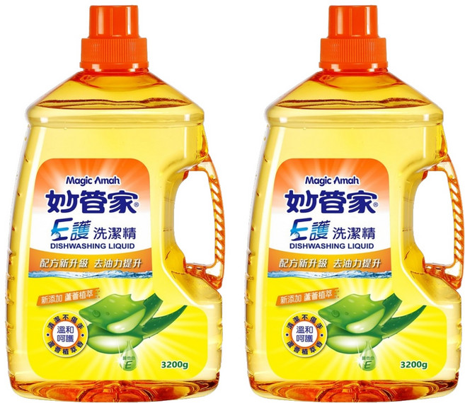 Magic Amah 妙管家 E護洗潔精, 3.2kg, 2桶