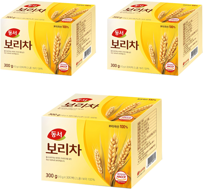 DONGSUH 東西食品 麥茶, 10g, 30入, 3個