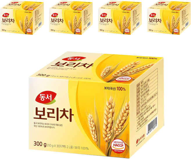 동서 보리차, 10g, 30개입, 5개