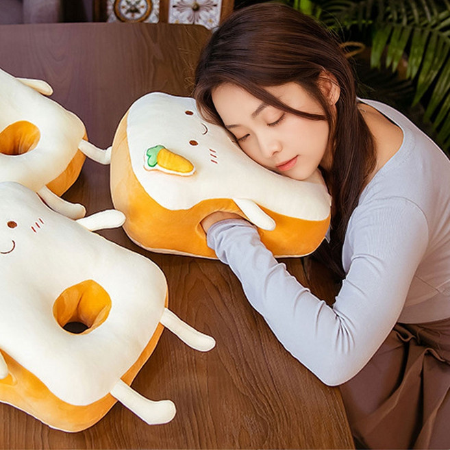 에델린 사무실 학교 토스트 낮잠 팔베개, 당근