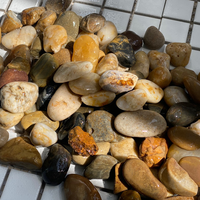 위드블럭 2차 세척 깨끗한 자연산 강자갈 15-25mm, 1개, 20kg