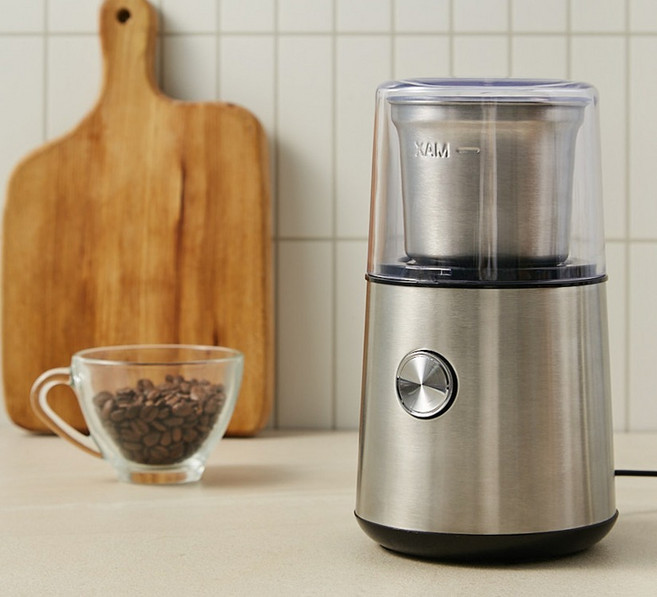 Home Planet 不鏽鋼一鍵式分離型電動咖啡研磨機, CG9701-CB
