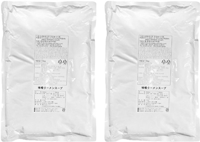 소라치 미소 라면 스프, 1.5kg, 2개